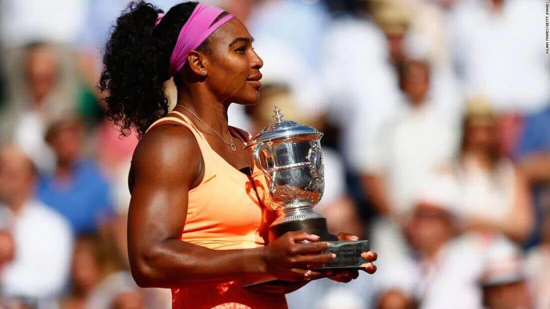 French Open Women's Favorite Tennis Odds: Serena Williams