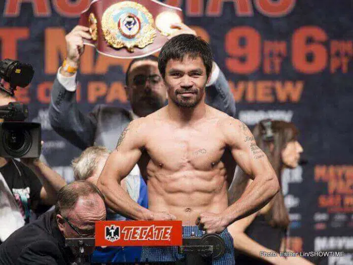 Manny Pacquiao Boxing Odds Favorite for Return