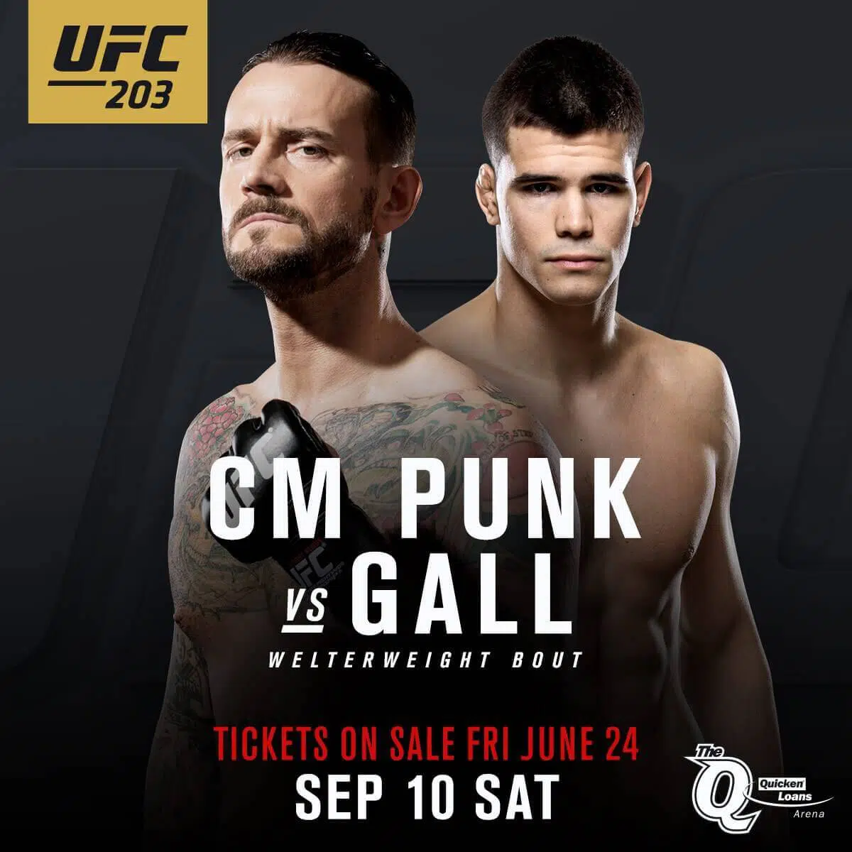 UFC 203 Odds Punk vs Gall