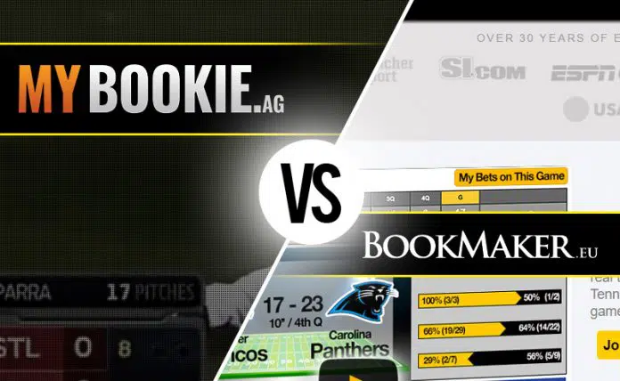 Sportsbook Review: BookMaker vs. MyBookie
