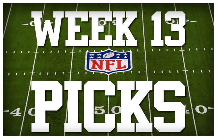 Week 13 NFL Pro Picks