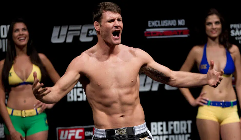 Michael Bisping weigh in